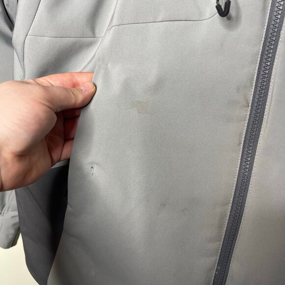 OBERMEYER Men's Foundation Grey NO HOOD ski winter Jacket sz S - Picture 9 of 15